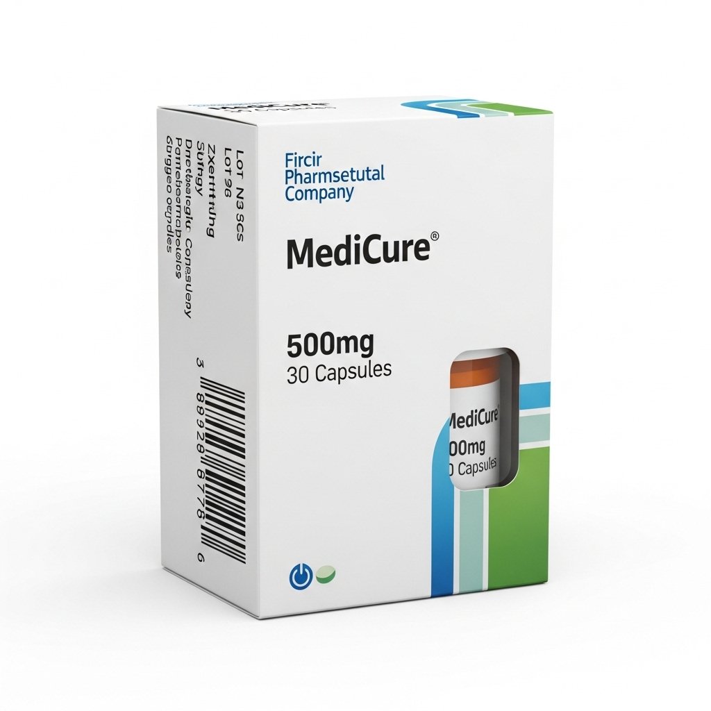 Prescription Bottle Packaging Box